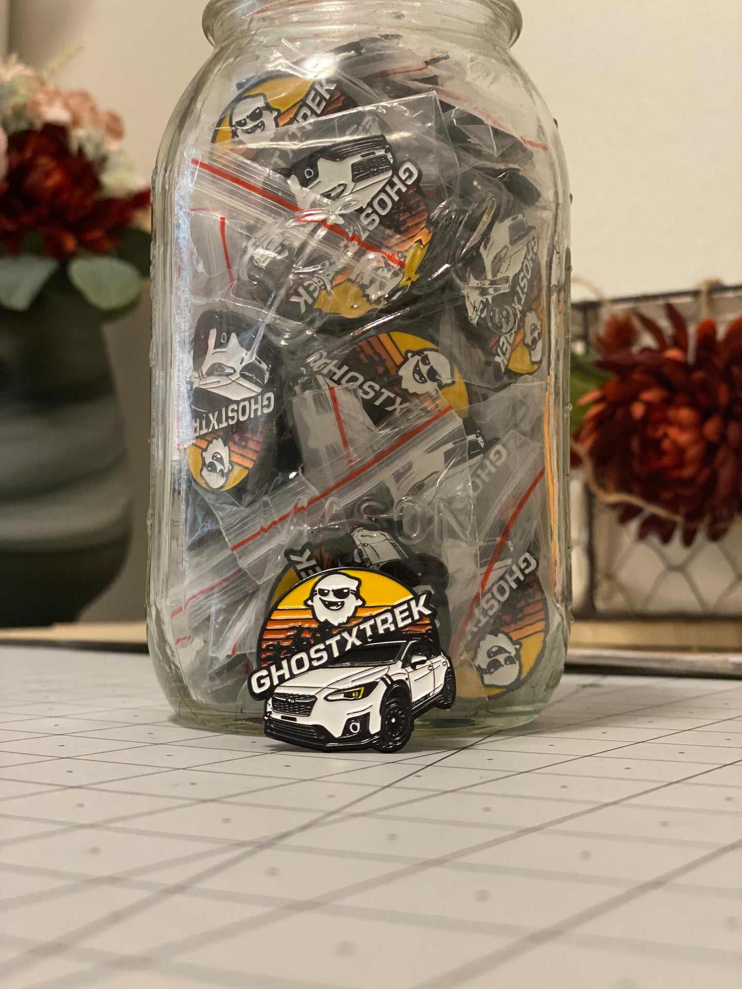 1.5" Ghostxtrek Enamel Pin