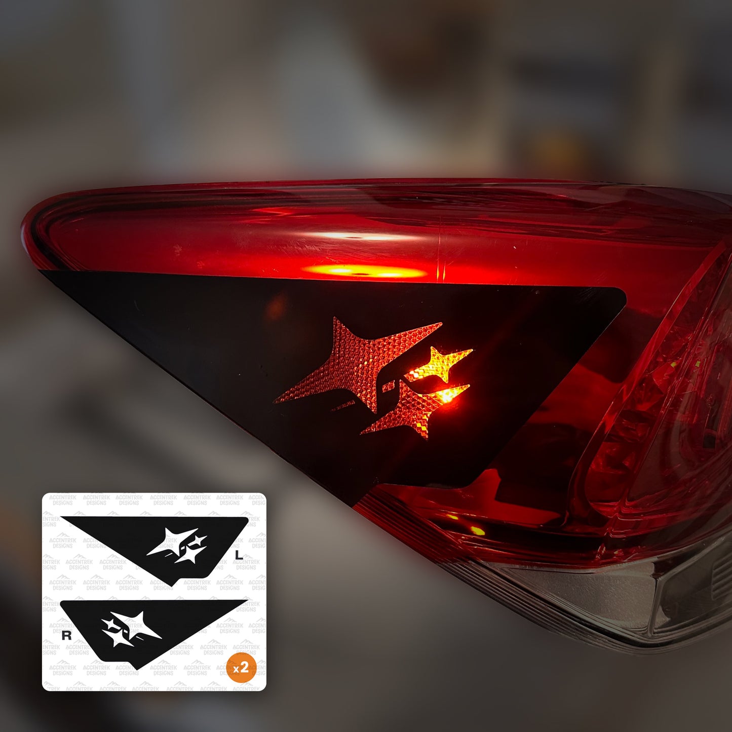 Starlit Side Taillight Overlays