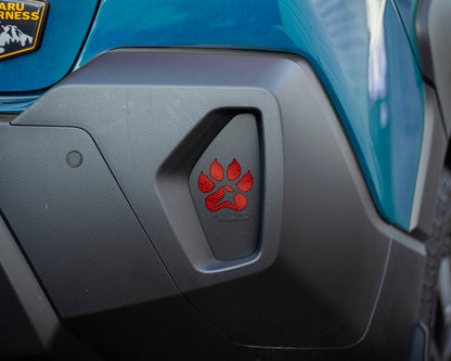 足跡型リアリフレクターオーバーレイ
