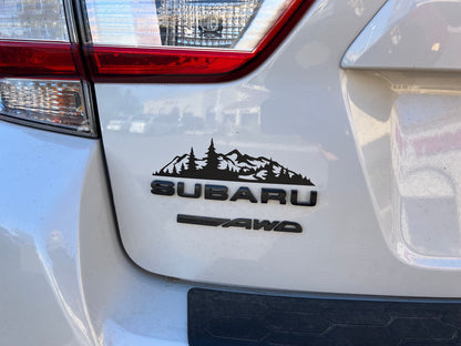 Mountain Badge Decal