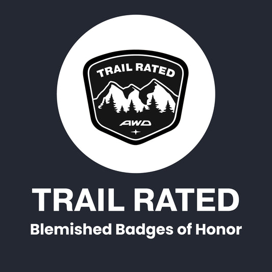 (Blemished) Trail Rated Badges of Honor Set