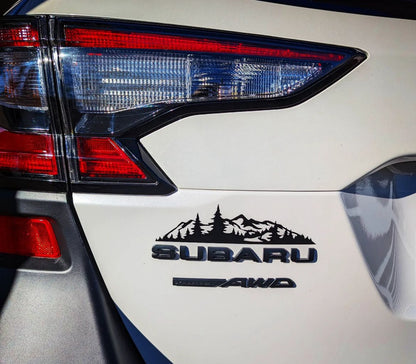 Mountain Badge Decal