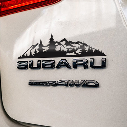 Mountain Badge Decal