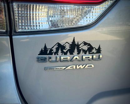 Mountain Badge Decal 2.0