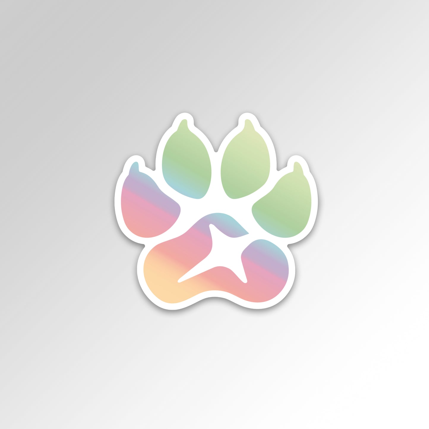 Paw Print Sticker