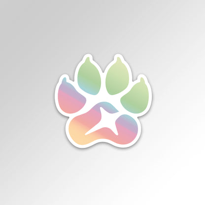 Paw Print Sticker